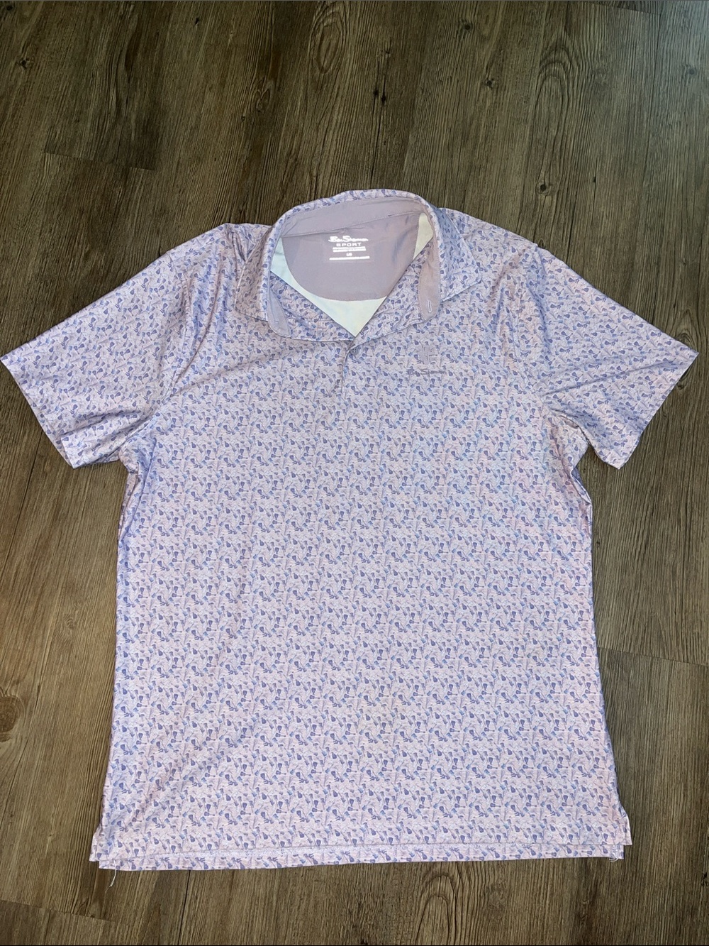 BEN SHERMAN Lavender Polo